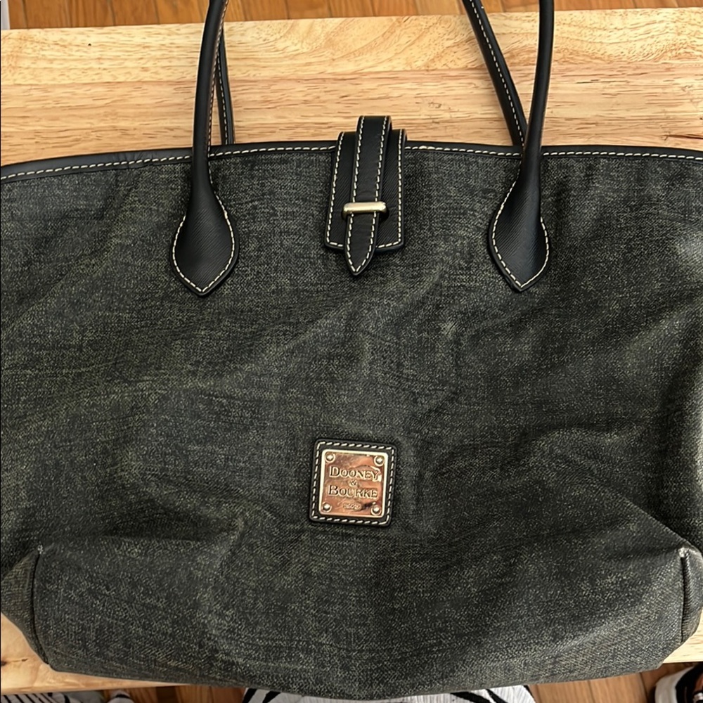Dooney & Bourke Charcoal Tote Bag